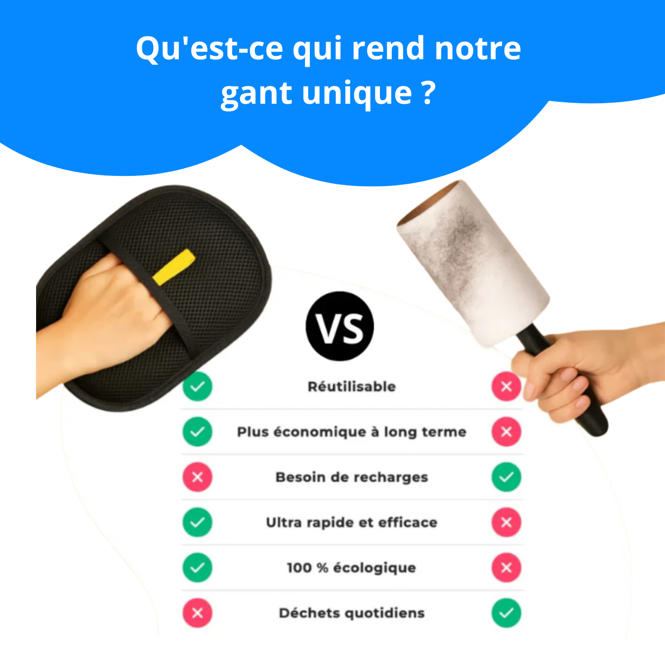 Gants Anti-Poils Poukie™