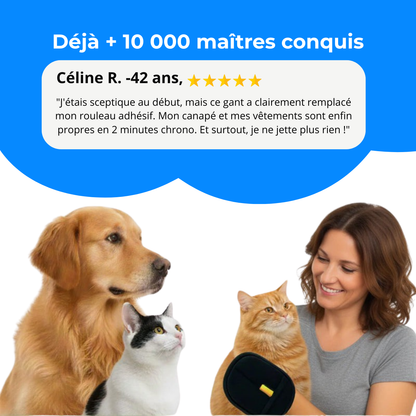 Gants Anti-Poils Poukie™