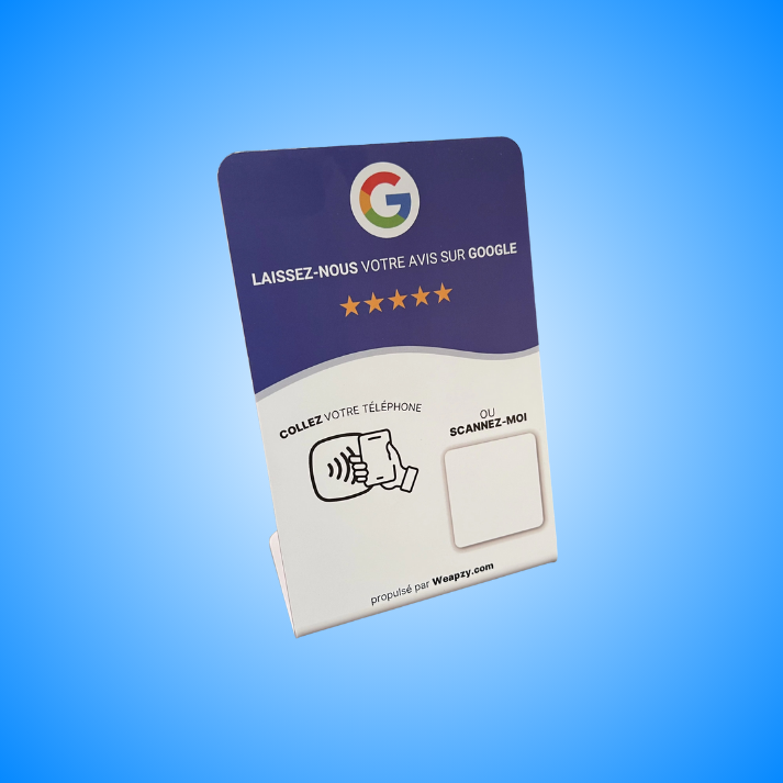 Carte avis Google